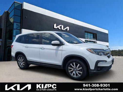 Platinum White Pearl 2020 Honda Pilot EX-L