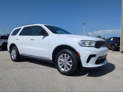 White Knuckle Clearcoat 2024 Dodge Durango SXT AWD