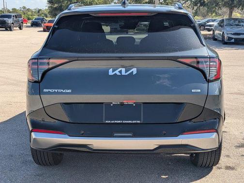Gravity Gray 2026 Kia Sportage Hybrid SX-Prestige
