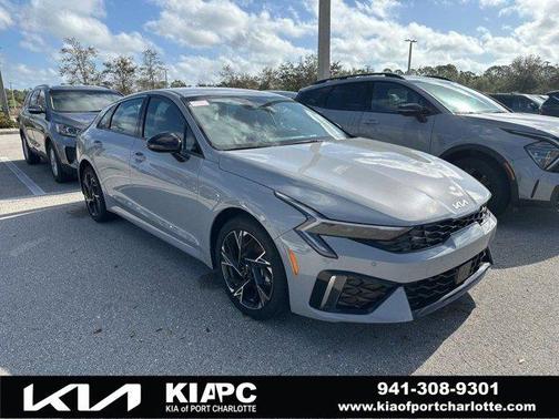 Wolf Gray 2026 Kia K5 GT-Line FWD