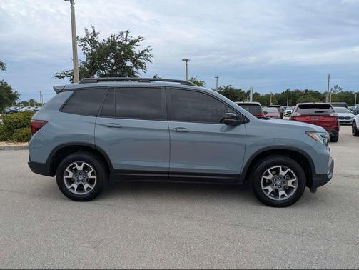Obsidian Blue Pearl 2023 Honda Passport AWD TrailSport