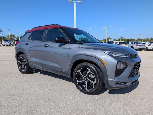 Satin Steel Metallic 2021 Chevrolet Trailblazer RS
