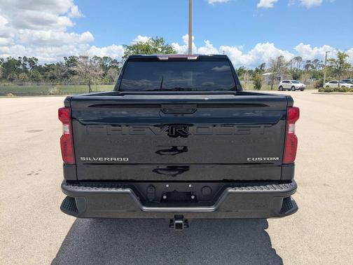 Black 2023 Chevrolet Silverado 1500 Custom