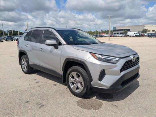 Silver Sky Metallic 2025 Toyota RAV4 XLE