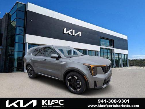 Steel Gray 2026 Kia Sorento Hybrid EX