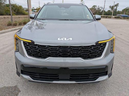 Steel Gray 2026 Kia Sorento Hybrid EX