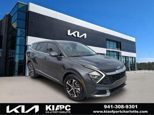 Gravity Gray 2023 Kia Sportage EX