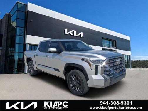Celestial Silver Metallic 2024 Toyota Tundra Platinum