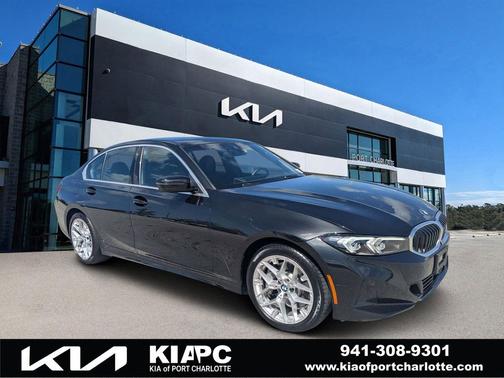 Black Sapphire Metallic 2025 BMW 330 330i
