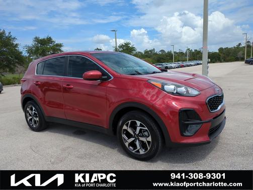 Hyper Red 2022 Kia Sportage LX