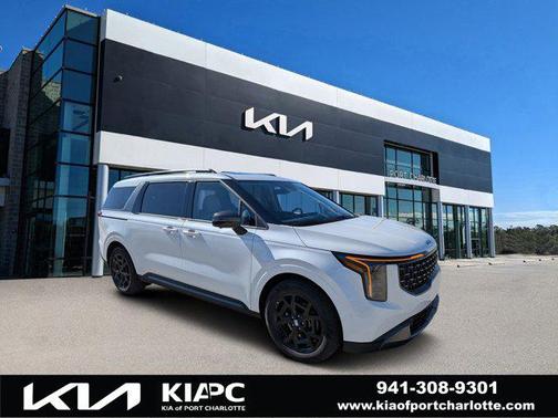 Snow White Pearl 2026 Kia Carnival Hybrid SX Prestige