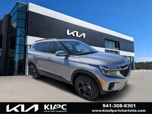 Steel Gray 2026 Kia Seltos EX