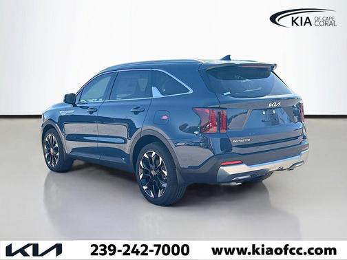 Midnight Lake Blue 2026 Kia Sorento EX