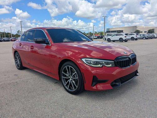 Melbourne Red Metallic 2020 BMW 330 330i