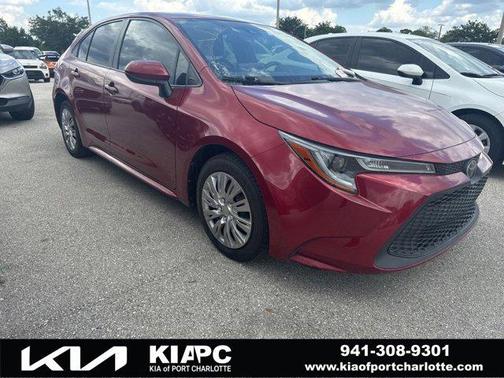 Ruby Flare Pearl 2022 Toyota Corolla LE