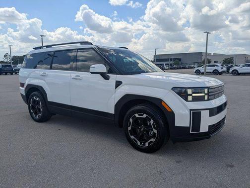 Serenity White 2024 Hyundai SANTA FE SEL 2.4