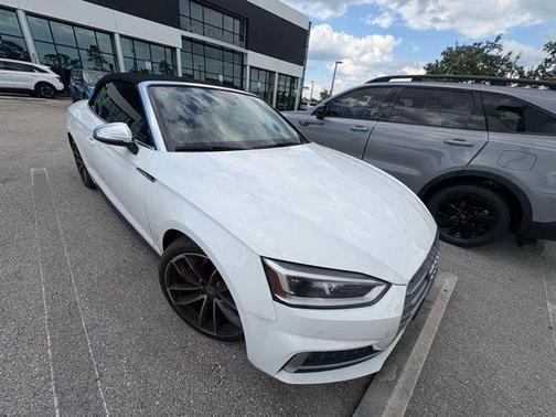 Ibis White 2018 Audi S5 3.0T Premium Plus