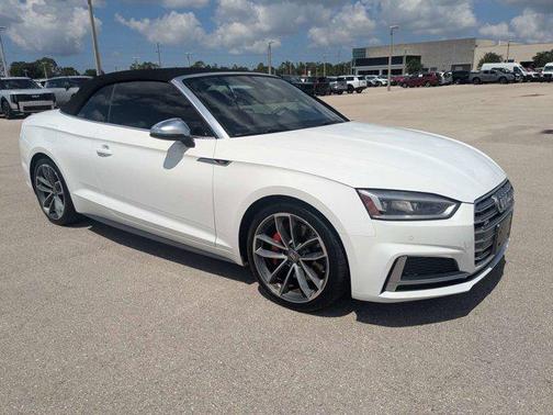 Ibis White 2018 Audi S5 3.0T Premium Plus
