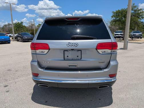 Billet Silver Metallic Clearcoat 2018 Jeep Grand Cherokee Summit