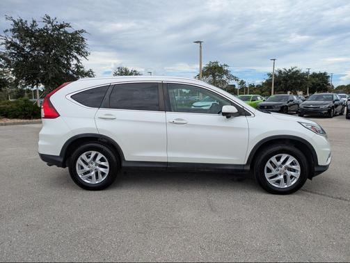White Diamond Pearl 2016 Honda CR-V EX-L