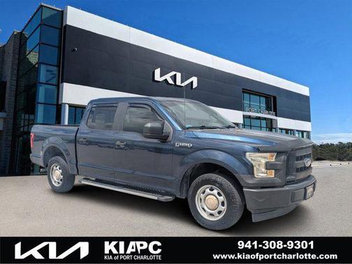 Blue 2017 Ford F-150 XL