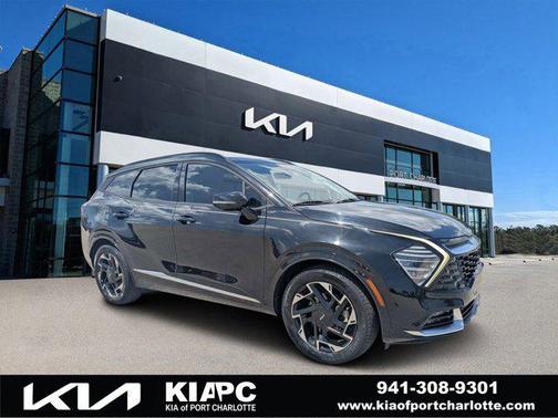 Ebony Black 2023 Kia Sportage SX-Prestige