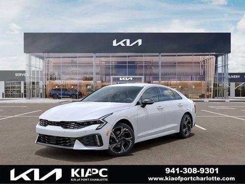 Snow White Pearl 2026 Kia K5 GT-Line FWD