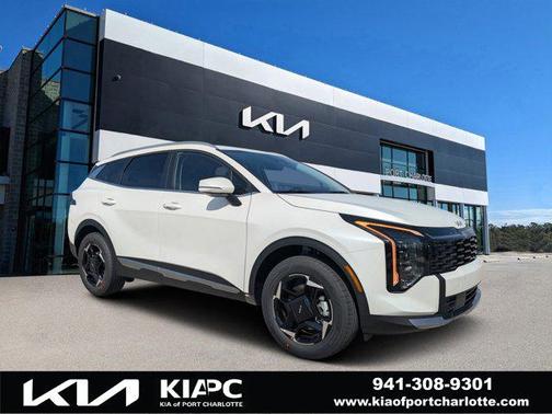 Snow White Pearl 2026 Kia Sportage Hybrid EX
