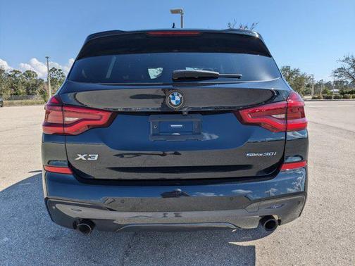Black Sapphire Metallic 2021 BMW X3 sDrive30i
