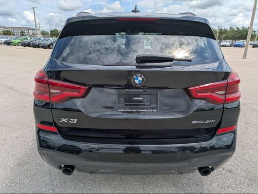 Black Sapphire Metallic 2021 BMW X3 sDrive30i