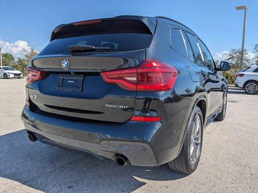 Black Sapphire Metallic 2021 BMW X3 sDrive30i