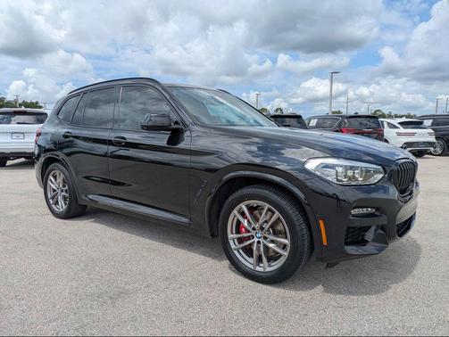 Black Sapphire Metallic 2021 BMW X3 sDrive30i