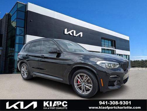 Black Sapphire Metallic 2021 BMW X3 sDrive30i