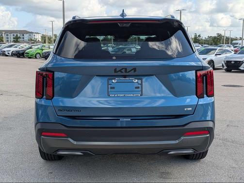 Mineral Blue 2026 Kia Sorento Hybrid SX Prestige