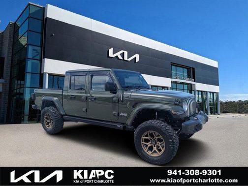 Sarge Green Clearcoat 2021 Jeep Gladiator Overland