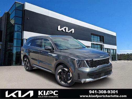 Interstellar Gray 2026 Kia Sorento Hybrid EX