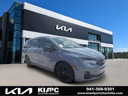 Modern Steel Metallic 2025 Honda Odyssey Sport-L