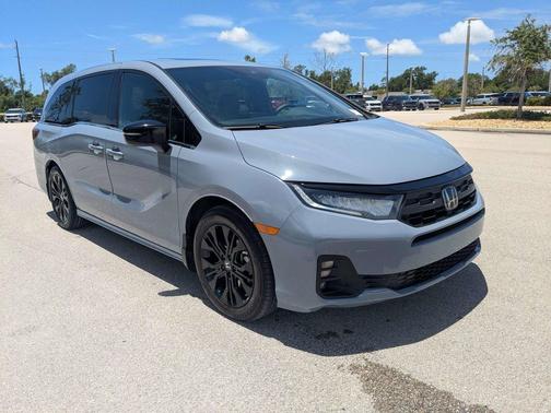 Modern Steel Metallic 2025 Honda Odyssey Sport-L