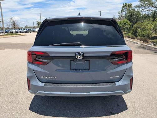 Modern Steel Metallic 2025 Honda Odyssey Sport-L