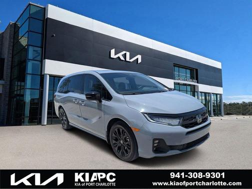 Modern Steel Metallic 2025 Honda Odyssey Sport-L