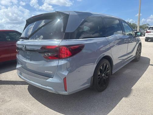 Modern Steel Metallic 2025 Honda Odyssey Sport-L