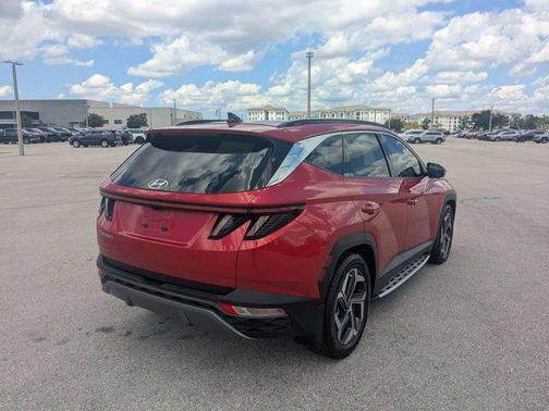 Calypso Red 2023 Hyundai TUCSON Limited