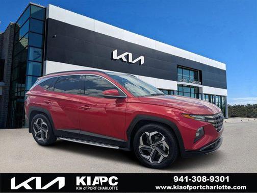 Calypso Red 2023 Hyundai TUCSON Limited