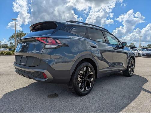 Gravity Gray 2023 Kia Sportage X-Line