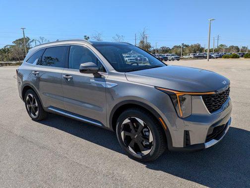 Volcanic Sand 2026 Kia Sorento Hybrid EX