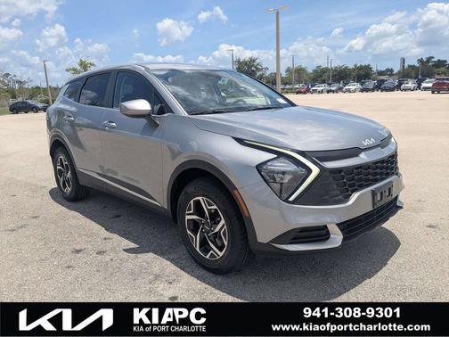 Steel Gray 2023 Kia Sportage LX