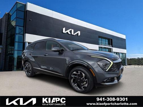 Gravity Gray 2024 Kia Sportage SX-Prestige