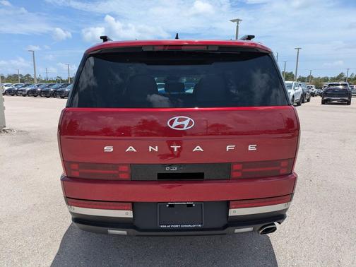 Ultimate Red 2025 Hyundai SANTA FE Limited