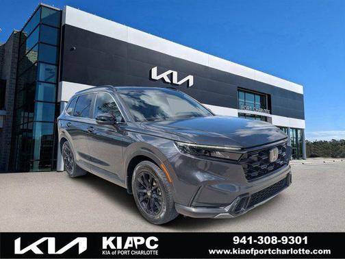 Urban Gray Pearl 2023 Honda CR-V Hybrid Sport FWD