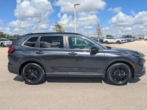 Urban Gray Pearl 2023 Honda CR-V Hybrid Sport FWD